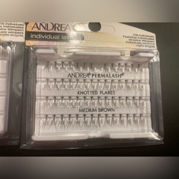 Andrea Permalash knotted flares medium brown individual lashes.NWT. 2 packs - Picture 6 of 6